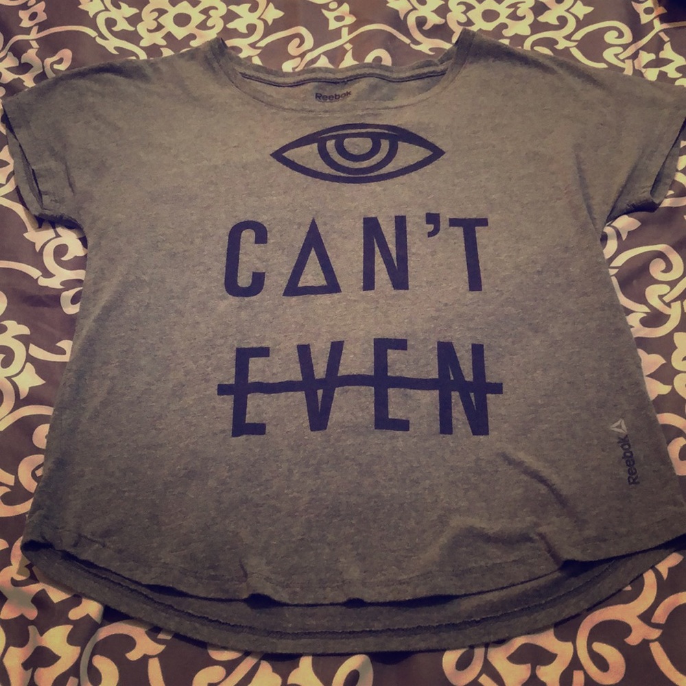 Reebok Eye Can’t Even Workout Gym Tee
